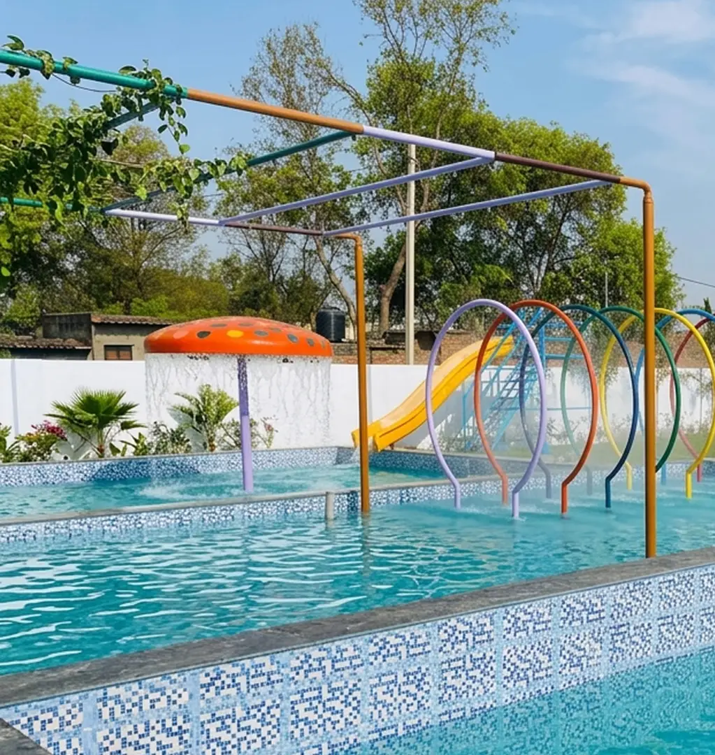 Mushroom Rain Dance at SJ Water Park Narnaul